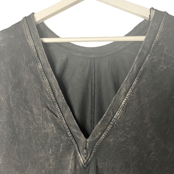 Free People movement Hot Shot Tee Romper XS washed black NWOT - Picture 7 of 14